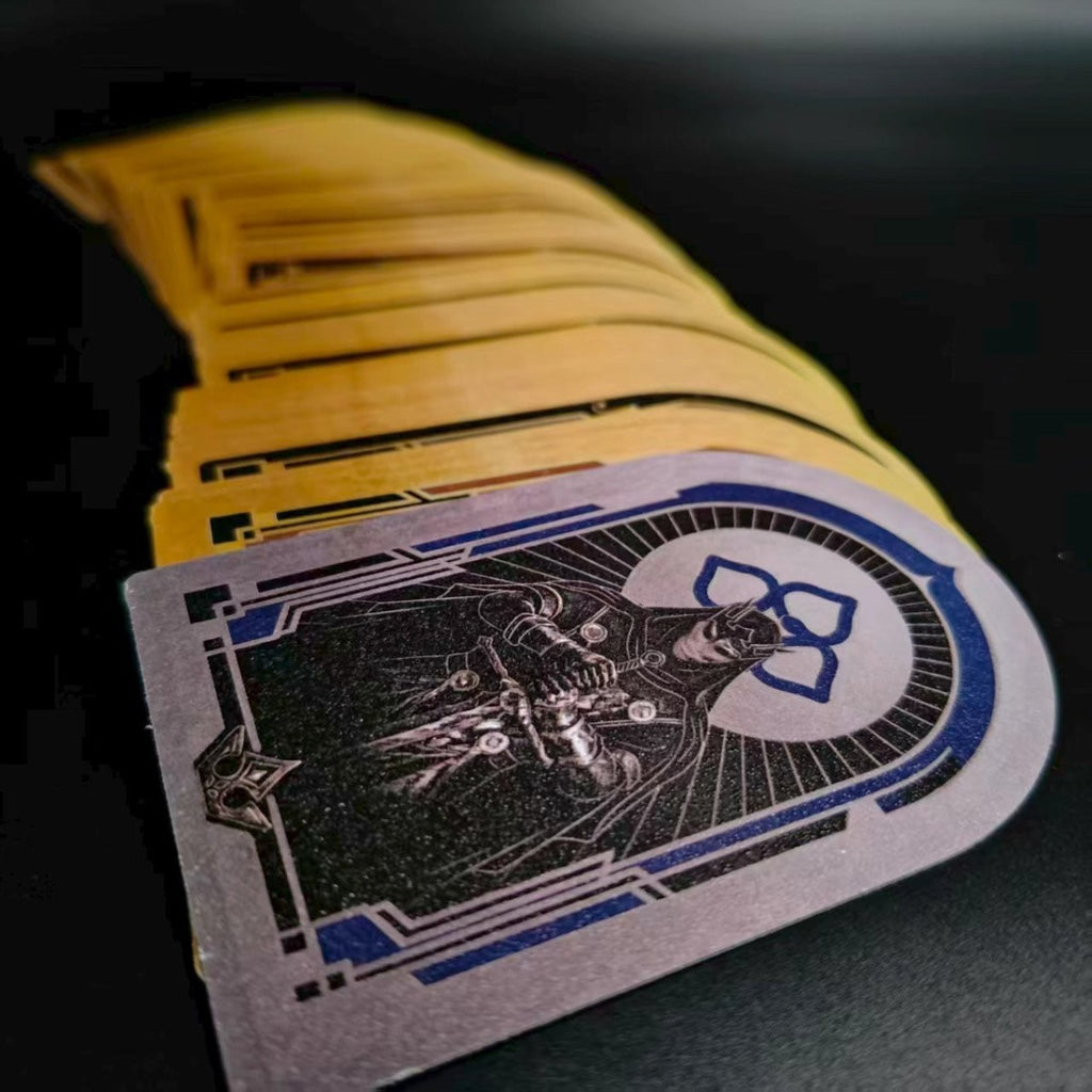 3D Printed Card Storage Box, PLA Material, Action Game Style Deck Holder for Playing Cards, Collectible Card Organizer